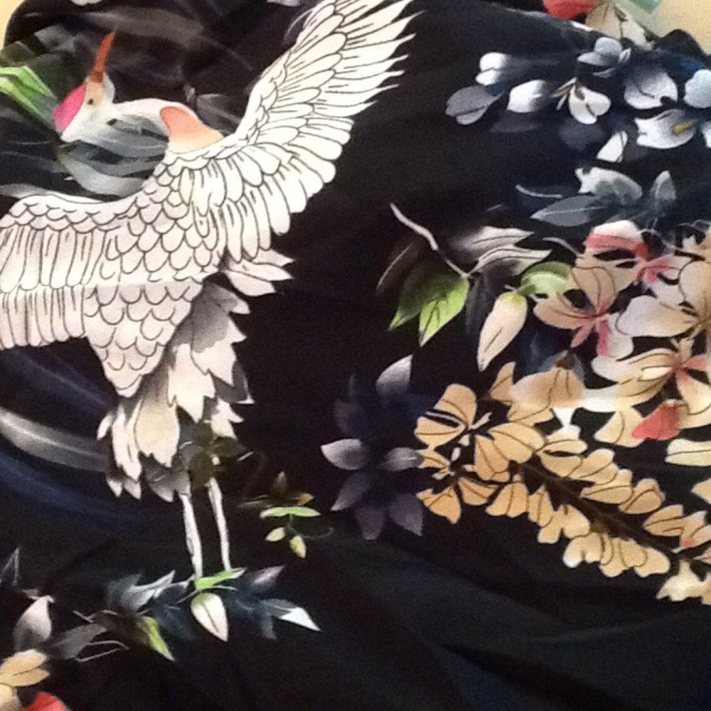 Kimono Maxi Wrap Dress - Picture 5 of 8